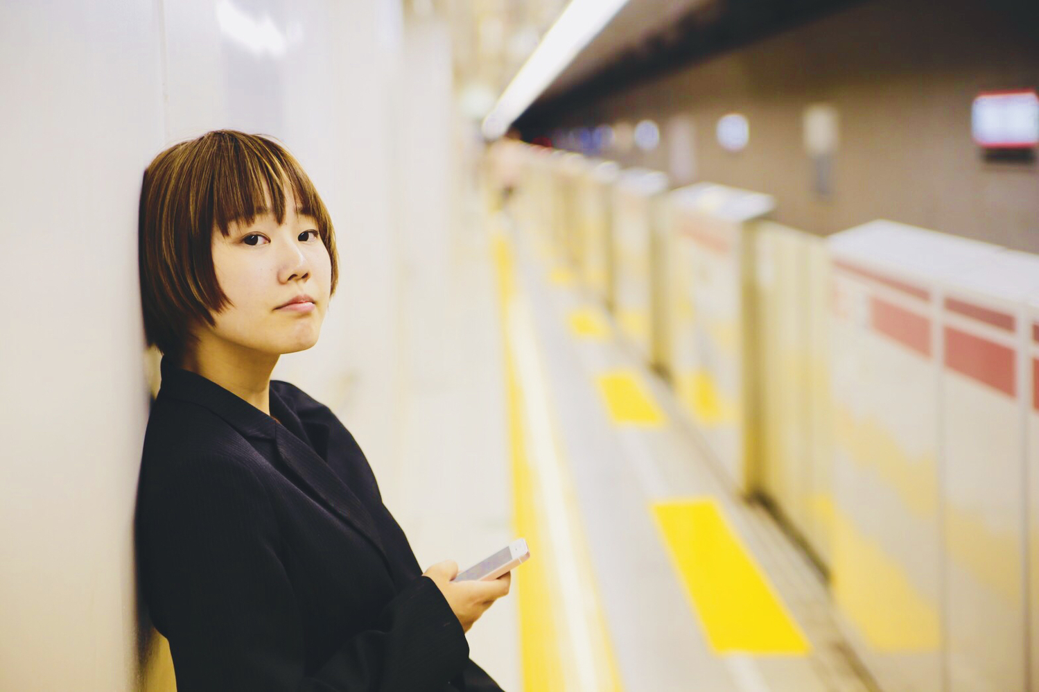 駅ホーム